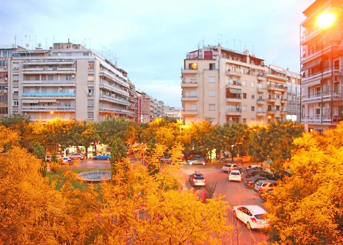 公寓 Thessview Skyline View Penthouse 塞萨洛尼基